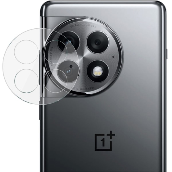 IMAK glass camera protector with acrylic lens cap for OnePlus Ace 2 Pro 5G Transparent
