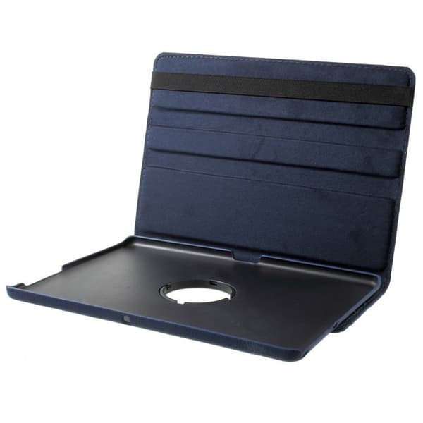 Huawei MediaPad T3 10 etui laget av plastikk og kunstlær - Mørk blått Blue