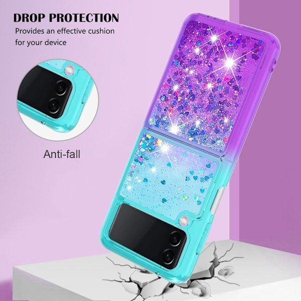 Princess Samsung Galaxy Z Flip3 5G skal - Lila Lila