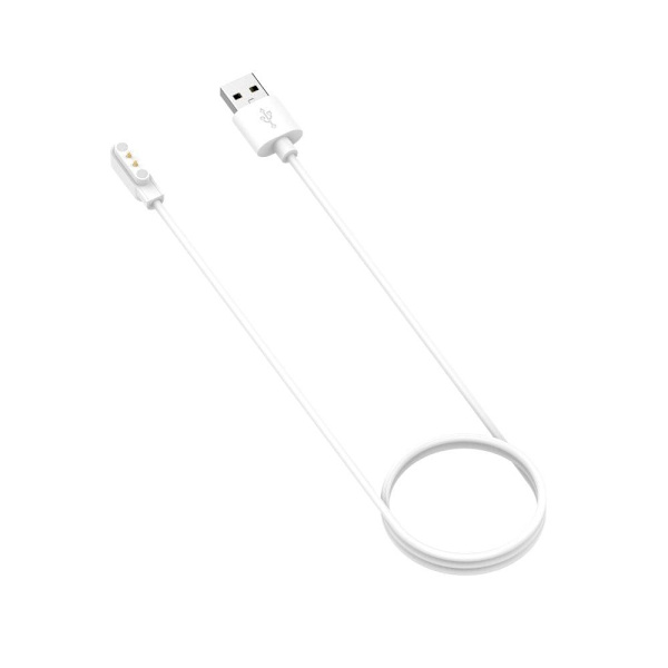 1m Realme Watch 3 USB-opladningsplade - Hvid White