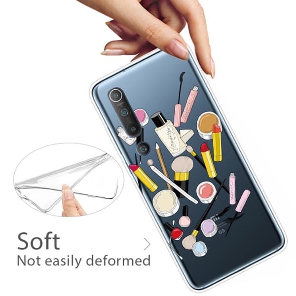 Deco Xiaomi Mi 10 Cover - Makeup Multicolor