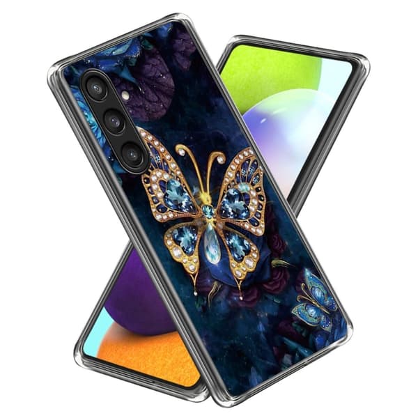 Deco Samsung Galaxy S24 kotelot - Koruja Perhonen Blue