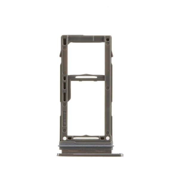 Samsung Galaxy S10 Plus OEM Sim / MicroSD-kortbakkeholder - Sølv Silver grey