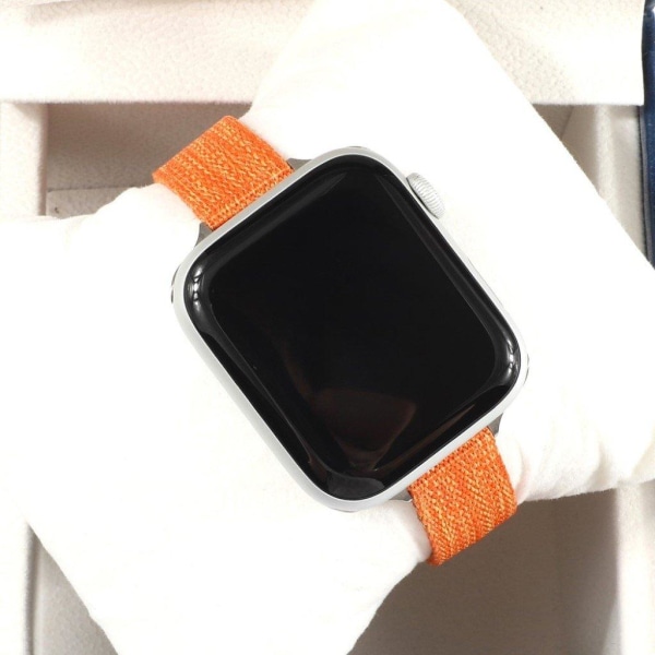 Apple Watch Series 6 / 5 44mm nylon urrem - Orange Orange