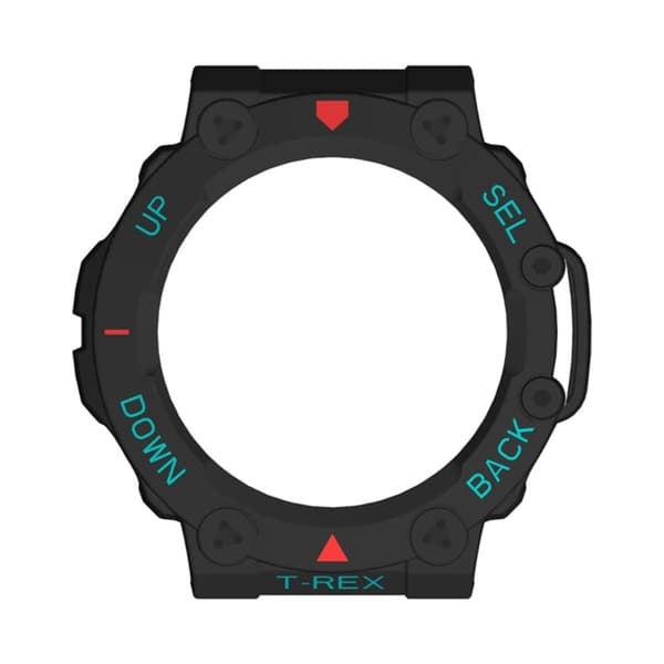 Amazfit T-Rex 2 dobbeltfarvet cover - Sort / Rød / Blå Multicolor