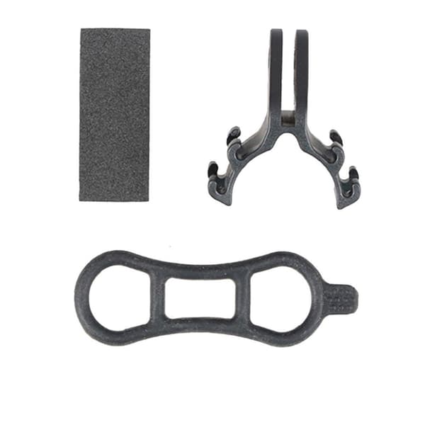 AT758 GUB-88 Universalholder til cykelstyr i aluminium - Sort Black