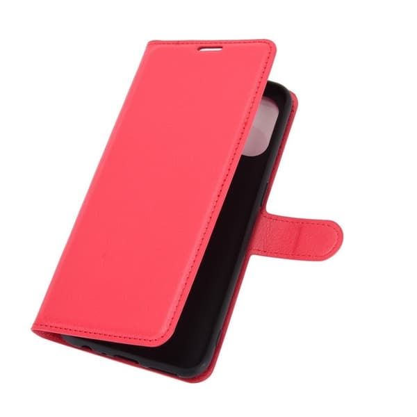 Classic OnePlus Nord N100 flip etui - rød Red