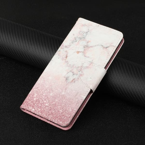 Wonderland Samsung Galaxy A03s Flip Etui - Lyserød Marmor Pink