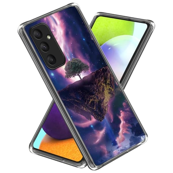 Deco Samsung Galaxy A55 cover - Aurora Night Purple