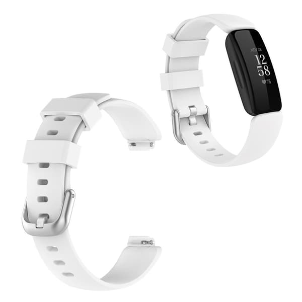 Fitbit Inspire 2 enkelt armbånd - Hvit / Størrelse: S White