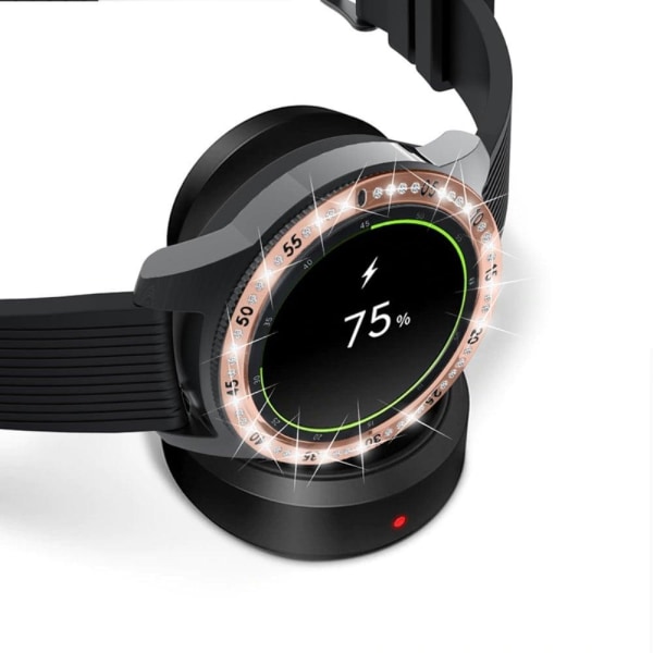 Samsung Galaxy Watch (42mm) / Gear S2 rhinestone bezel ring - Ro Rosa