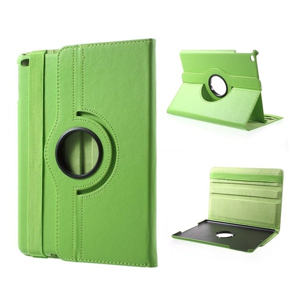 iPad (2017) Etui med 360 grader stand - Grøn Green