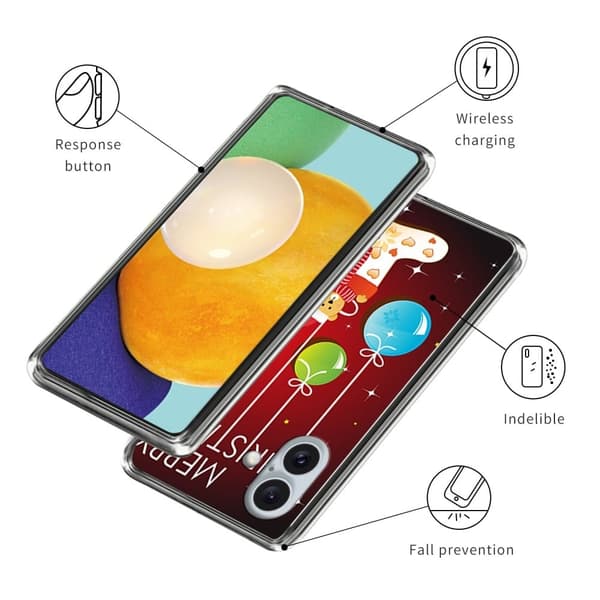 Vibe iPhone 16 Plus cover - Style H Red