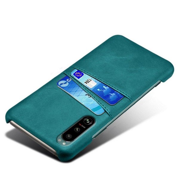 Dual Card case Sony Xperia 5 III - Grøn Green