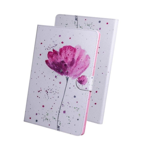 Lenovo Tab M10 FHD Plus patterned leather case  - Pink Rosa
