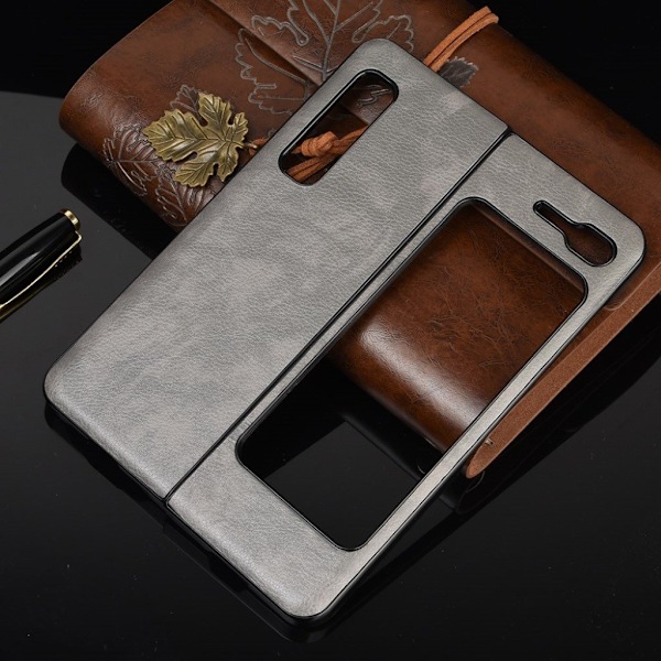 Prestige Etui Samsung Galaxy Fold 5g / Fold - Grå Silver grey
