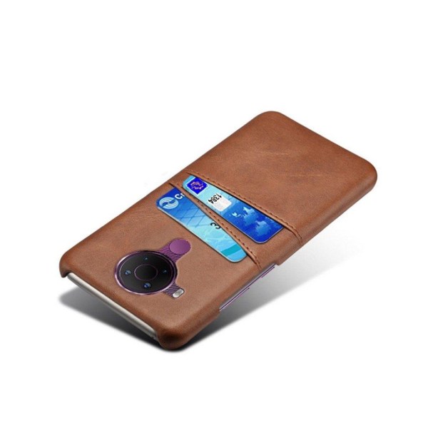 Dual Card Etui Nokia 5.4 - Brun Brown