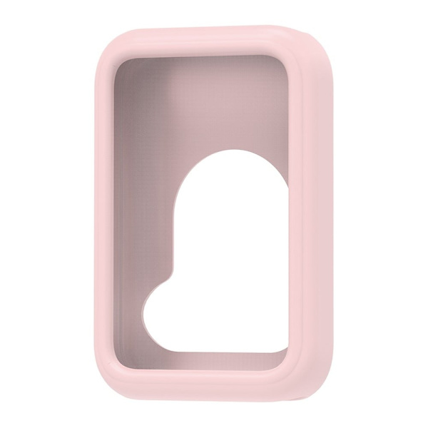 Honor Band 9 Silicone Watch Case Protective Bumper Frame - Lyserød Pink