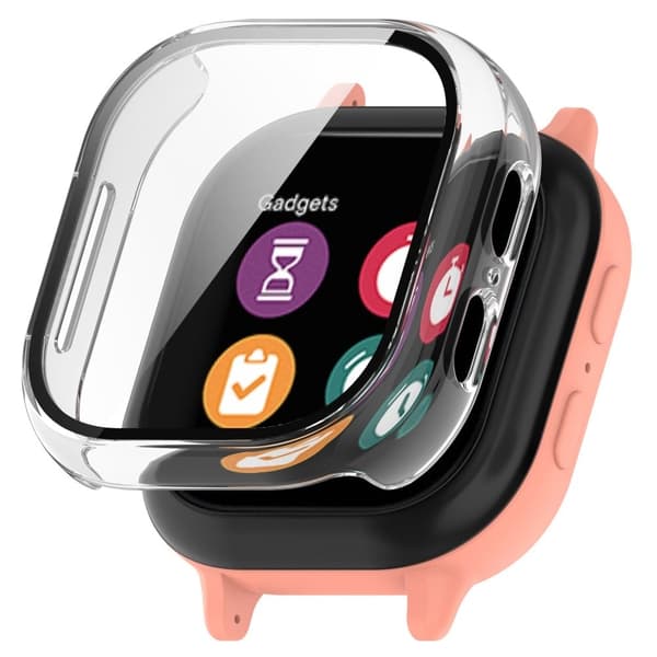 Verizon GizmoWatch 2 cover with tempered glass - Transparent Transparent