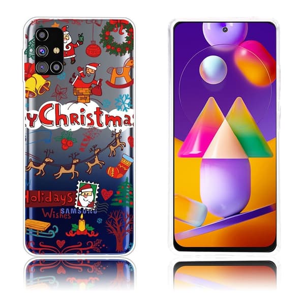 Juleveske til Samsung Galaxy M31s - Jul Multicolor