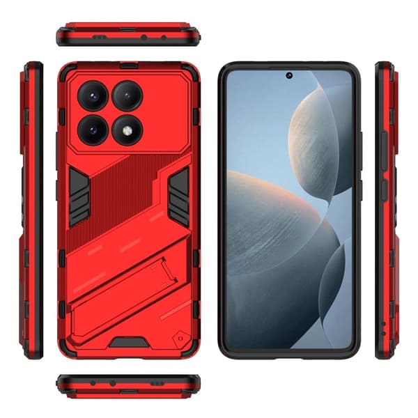 Stötsäkert Xiaomi Redmi K70E skal med modernt utseende - Röd Röd