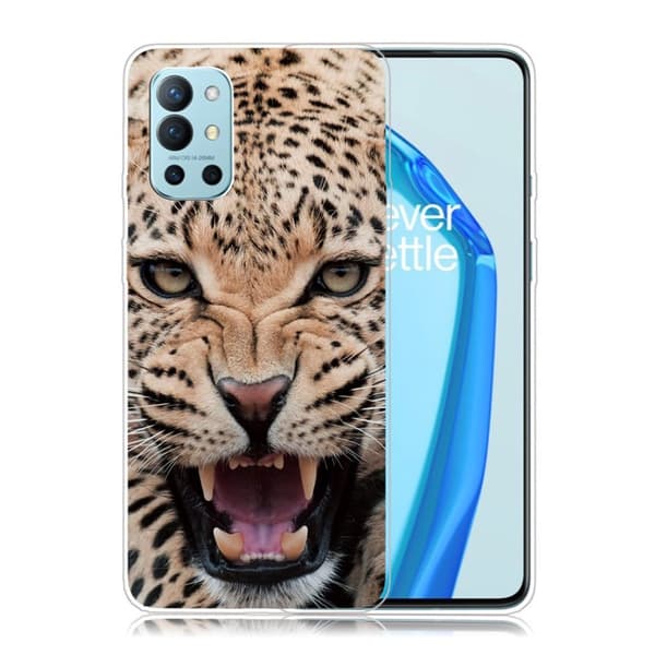 Deco OnePlus 9R Suojakotelo - Leopard Brown