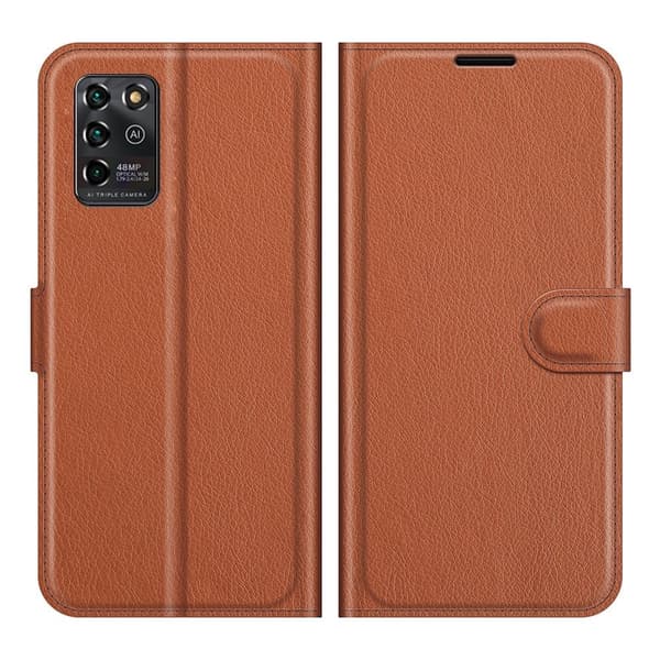 Classic ZTE Blade V30 Vita Flippetui - Brun Brown