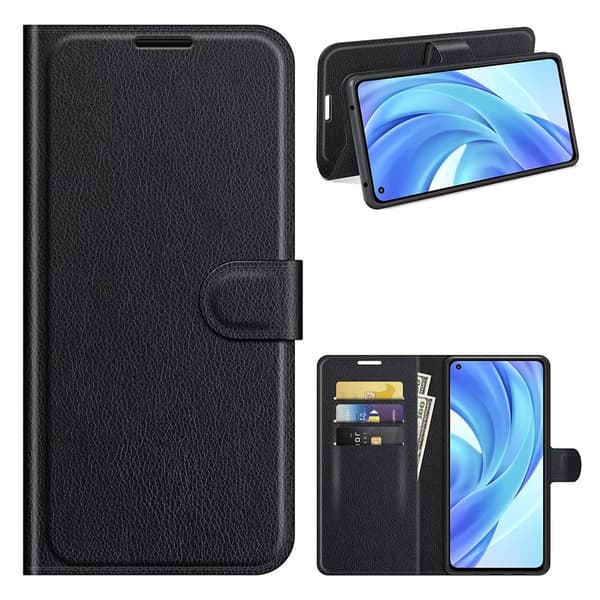 Classic Xiaomi Mi 11 Lite 5G / Mi 11 Lite Flippetui - Svart Black