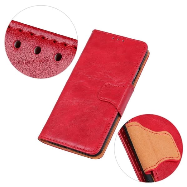Neptune Nokia 3.2 læderetui – Rød Red