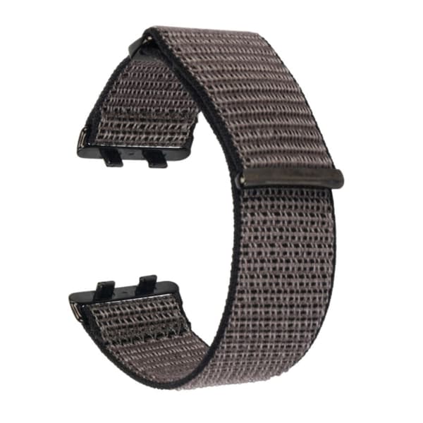 Oppo Watch 3 nylonkellohihna - Harmaa / Musta Black