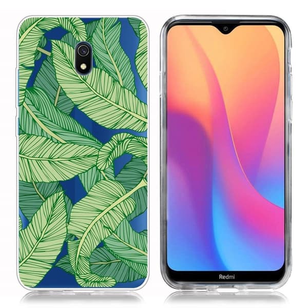 Deco Xiaomi Redmi 8A kotelot - Lehdet Green