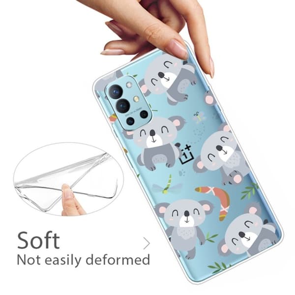 Deco OnePlus 9R skal - Koala Silvergrå