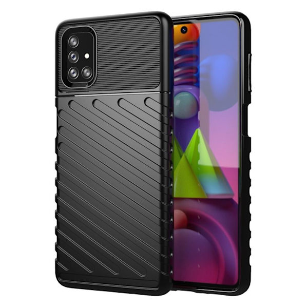 Thunder Samsung Galaxy M51 Etui - Sort Black