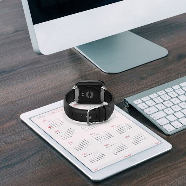 Xiaomi Redmi Watch 3 Active / Lite 3 Ægte læderrem med stik - Grå Silver grey