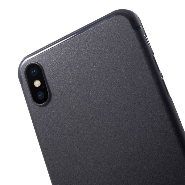 iPhone Xs Max ultra-thin plastic case - Black Svart