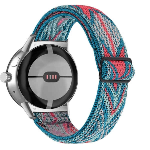 Google Pixel Watch punottu kellonhihna - Vihreä / Vihreä Blue