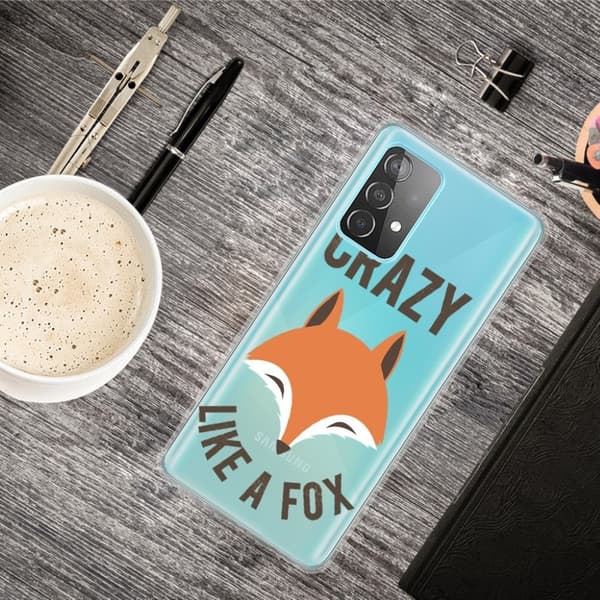 Deco Samsung Galaxy A32 Etui - Ræv Orange