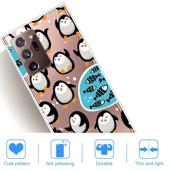 Deco Samsung Galaxy Note 20 Ultra cover - Hvid White