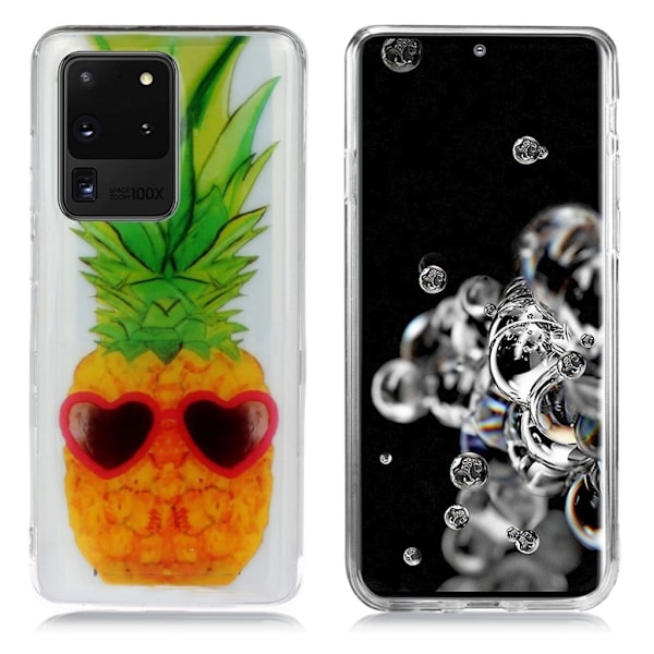 Deco Samsung Galaxy S20 Ultra skal - Ananas multifärg