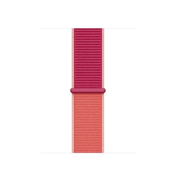 Apple Watch Series 5 44mm dual tone nylon klockarmband - All rosa Rosa