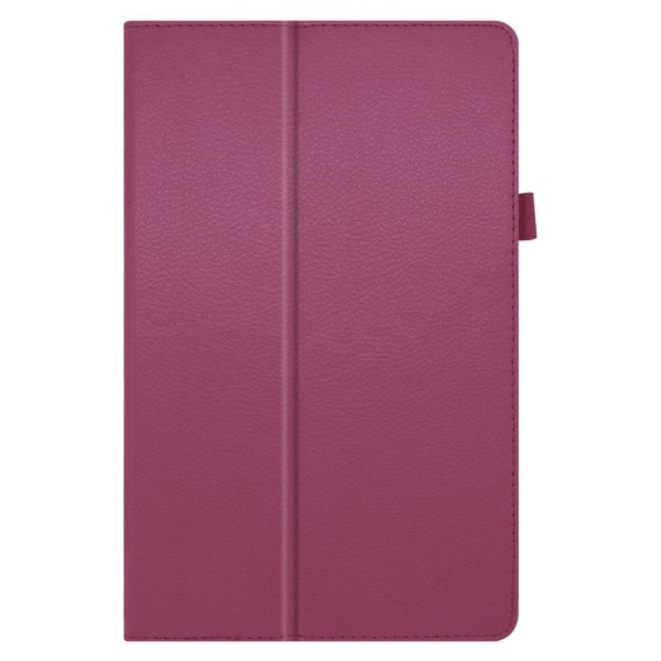 Lenovo Tab M10 FHD Plus litchi leather case - Purple Purple