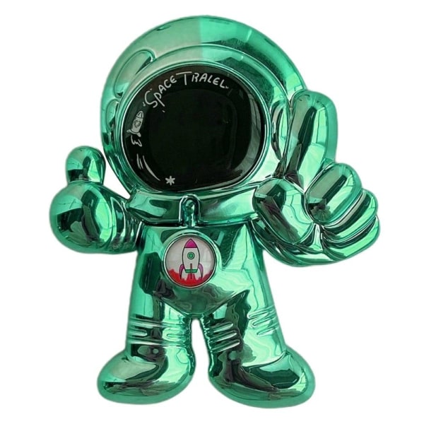 Electroplated astronaut electroplated phone bracket stand - Gree Grön