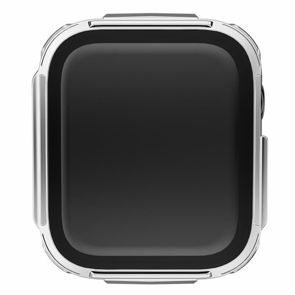 Apple Watch (41 mm) galvanisert deksel med herdet glass - Sølv Silver grey
