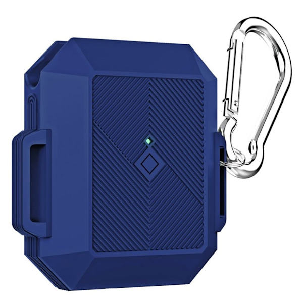 AirPods armor style etui - Blå Blue