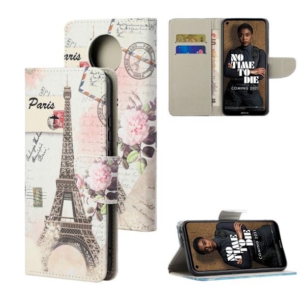 Wonderland Nokia 3.4 Flippetui - Iron Tower Brown