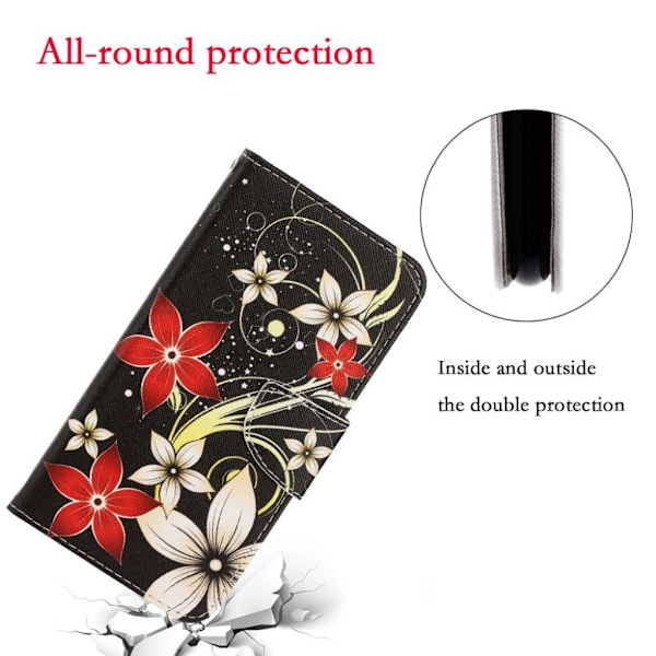 Wonderland Samsung Galaxy S20 flip kuoret - Kukkia Multicolor