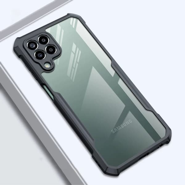 Stødsikker Hybrid Cover til Samsung Galaxy M33 5g - Sort Black