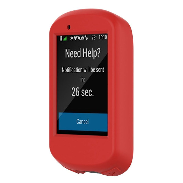 Garmin Edge 830 silikonisuojus - Punainen Red