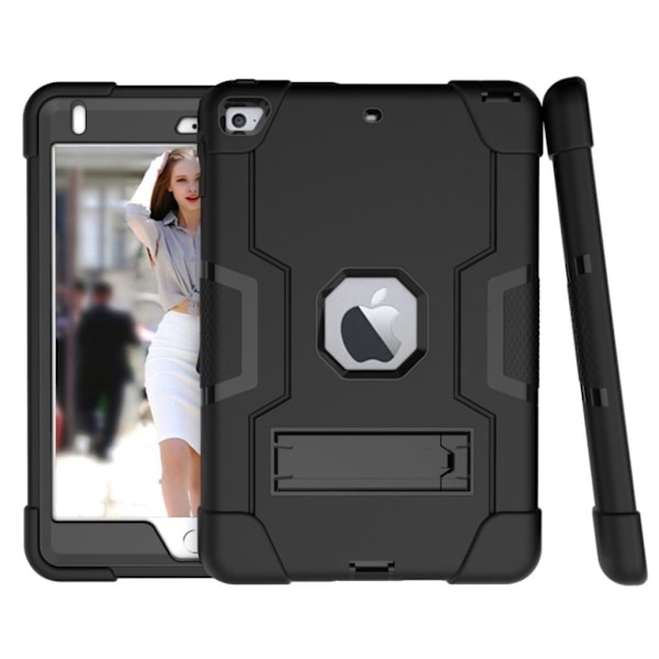 iPad Mini (2019) stødsikkert hybridcover - helt sort Black