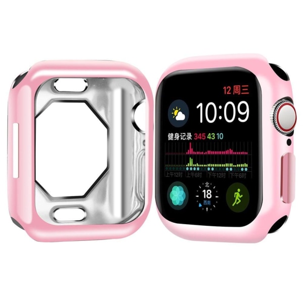 Apple Watch (45mm) galvanoitu suojus - Pinkki Pink